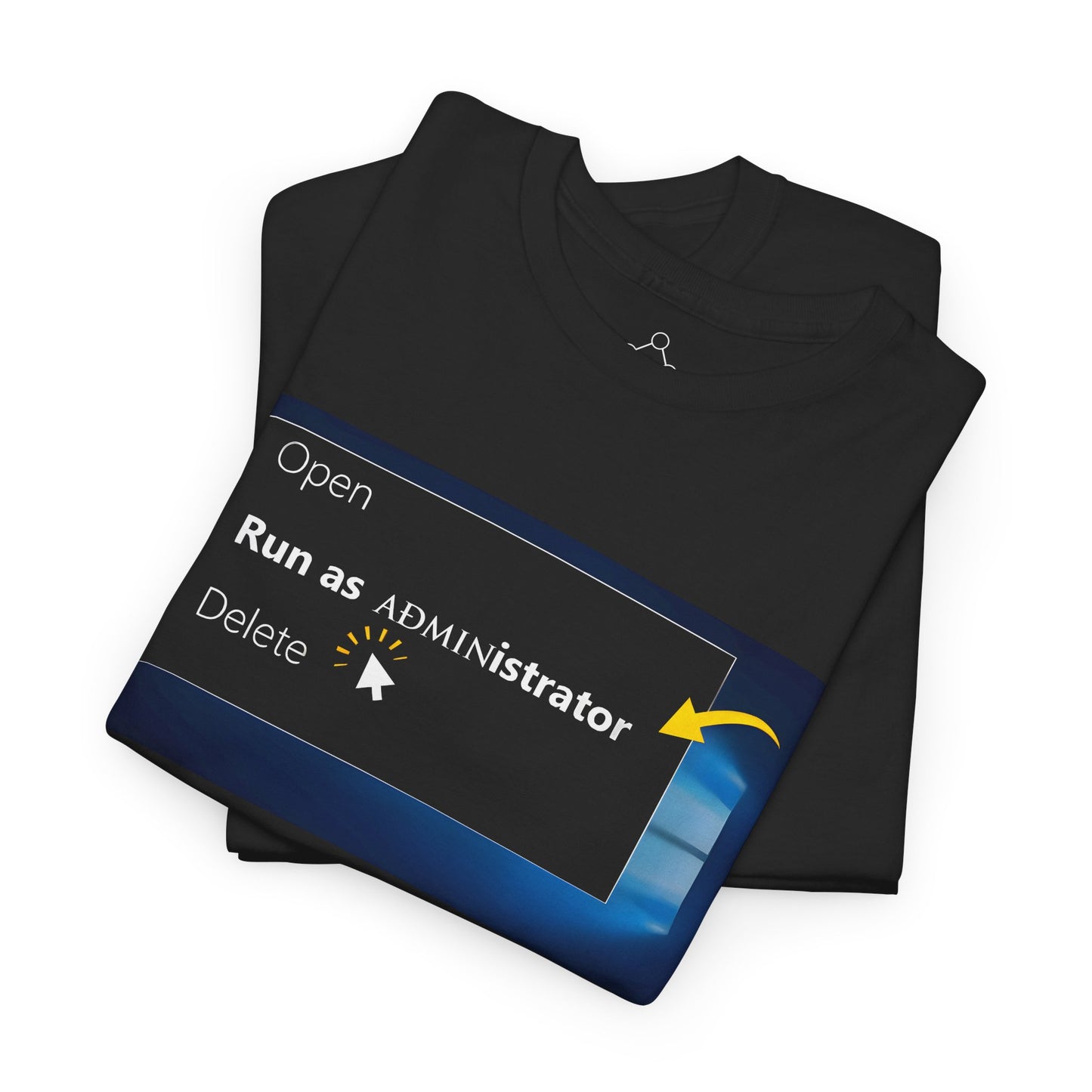 Run As Admin Tee