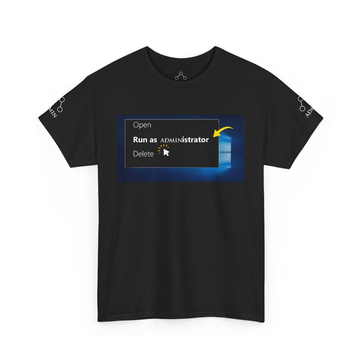 Run As Admin Tee