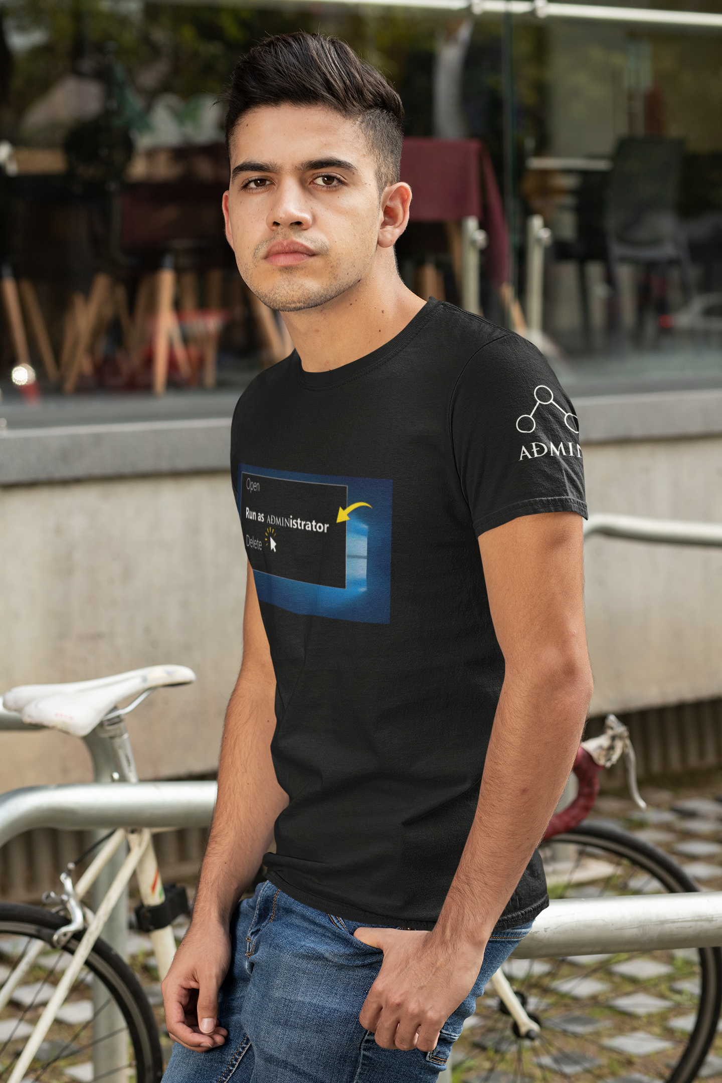 Run As Admin Tee