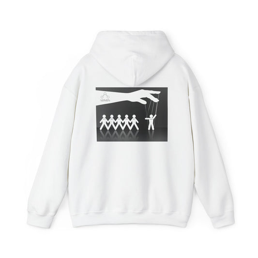 Follow The Leader Cotton Hoodie (white)