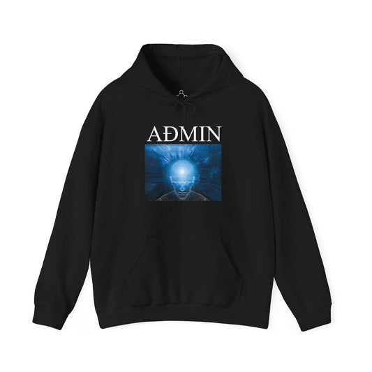 Mind Wave Cotton Hoodie (black)