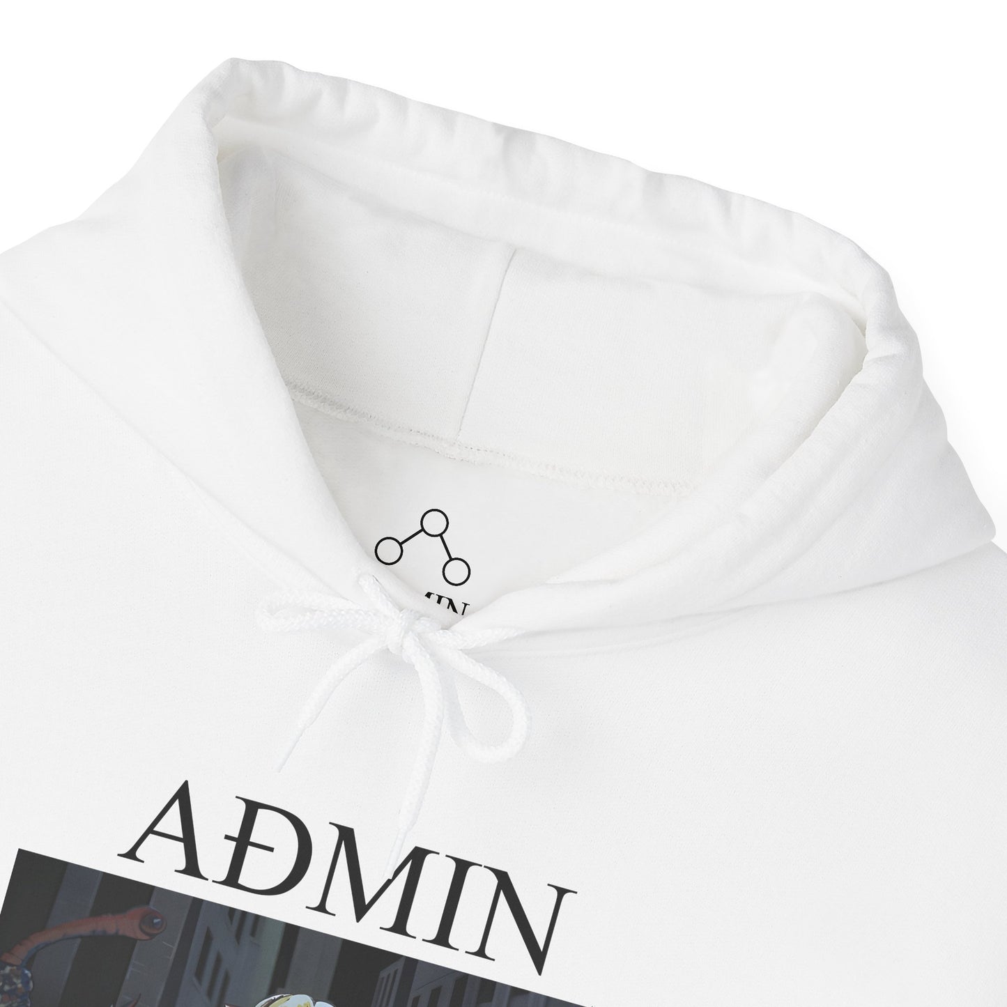 Lil Tiffany Cotton Hoodie (white)