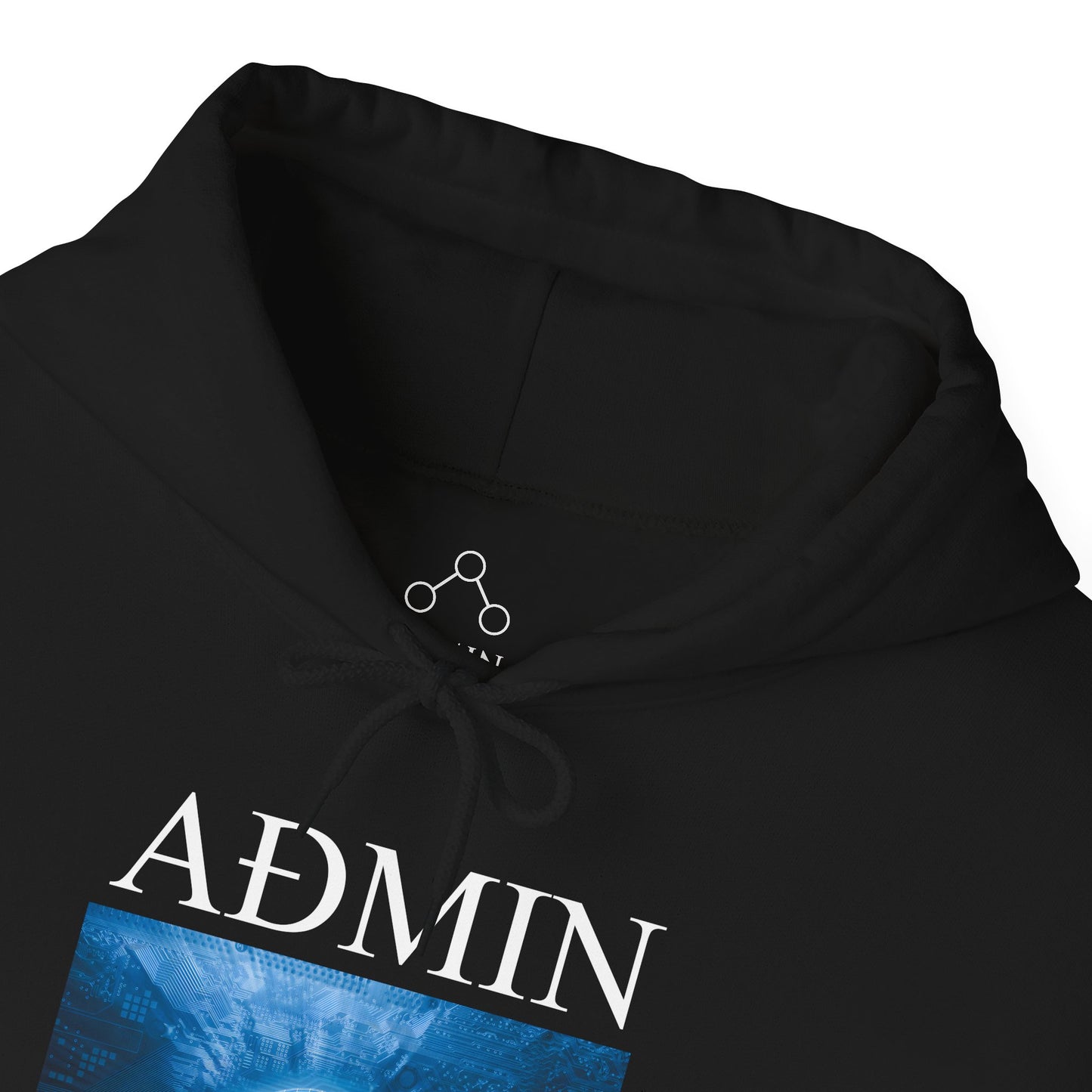 Mind Wave Cotton Hoodie (black)