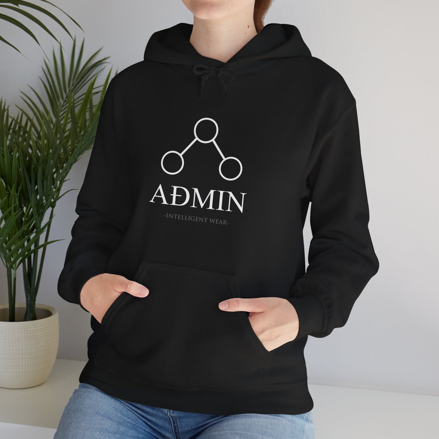 Follow The Leader Cotton Hoodie (black)