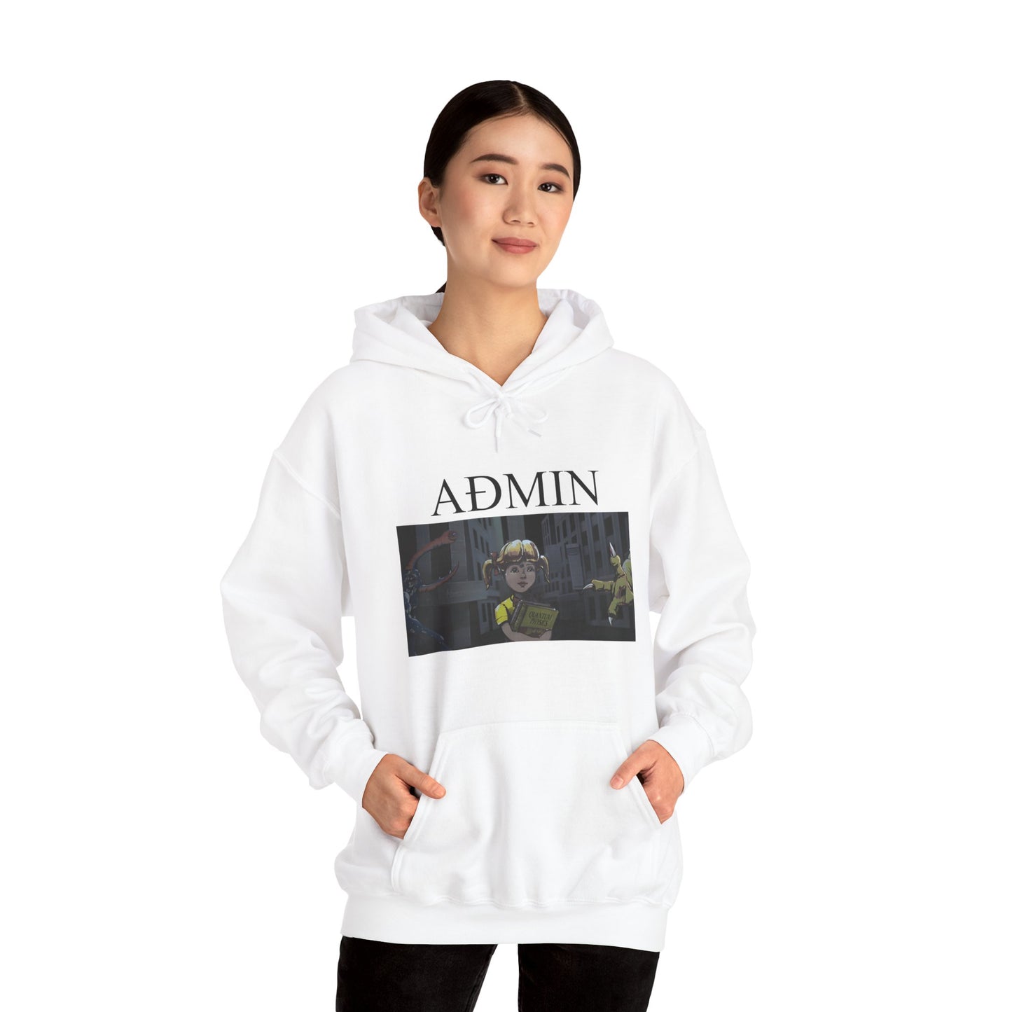 Lil Tiffany Cotton Hoodie (white)