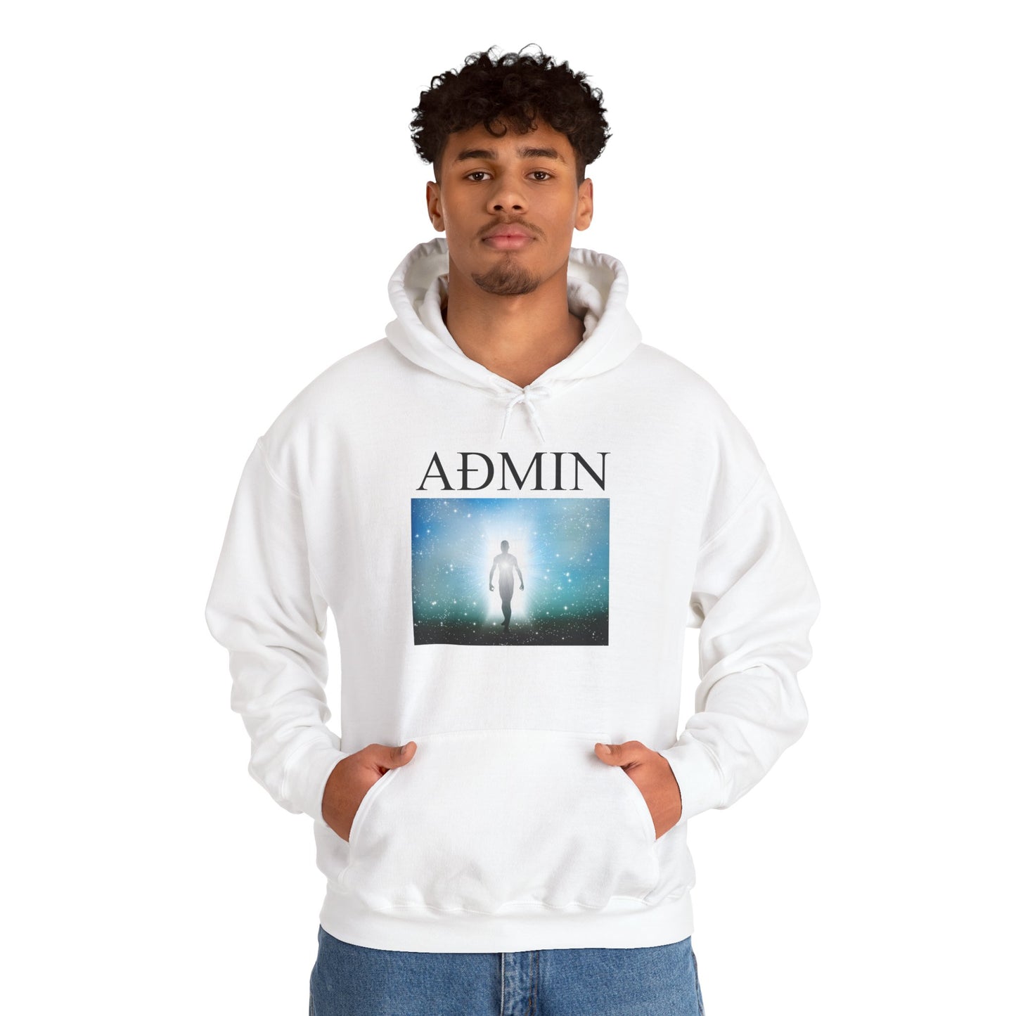 Transcended Cotton Hoodie (white)