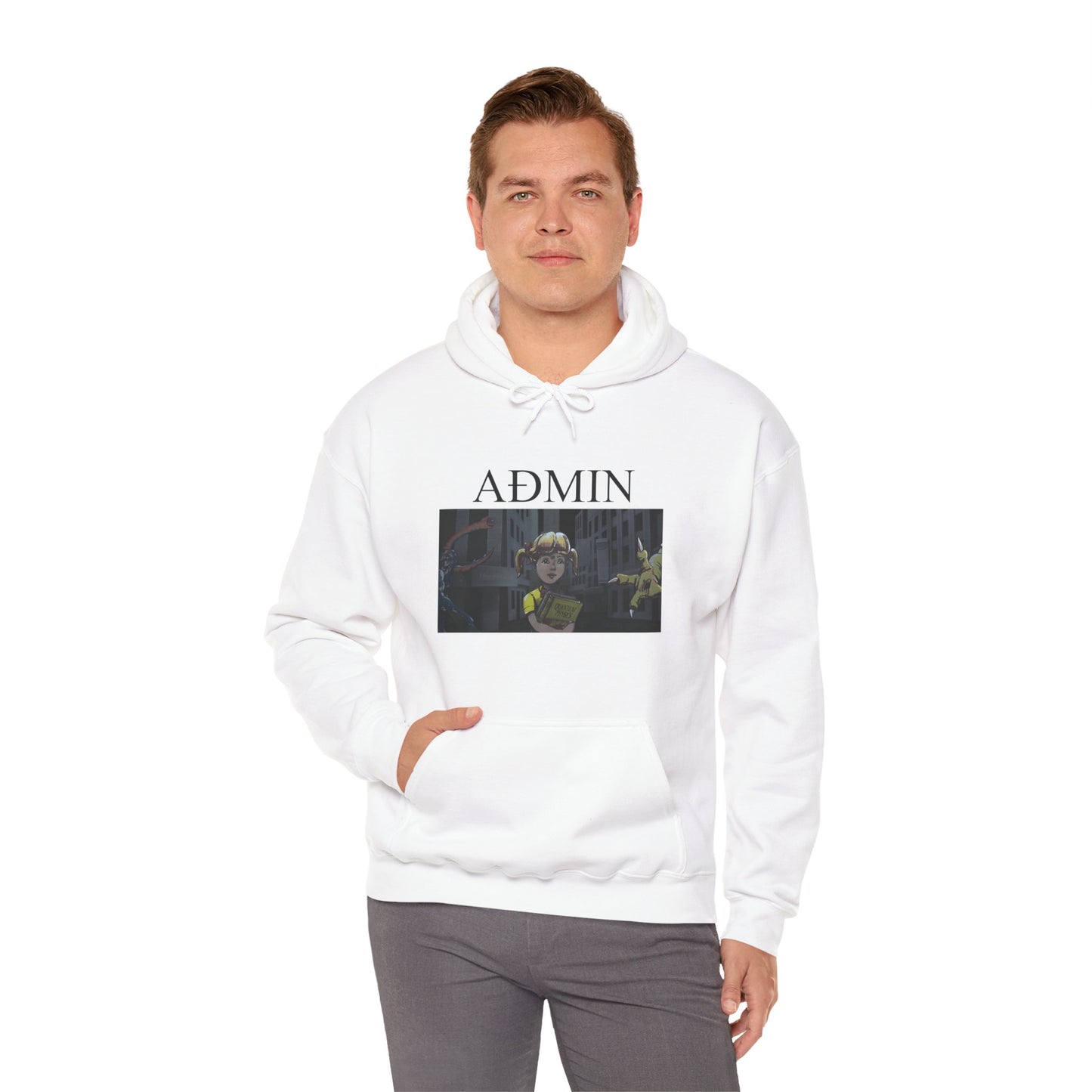 Lil Tiffany Cotton Hoodie (white)