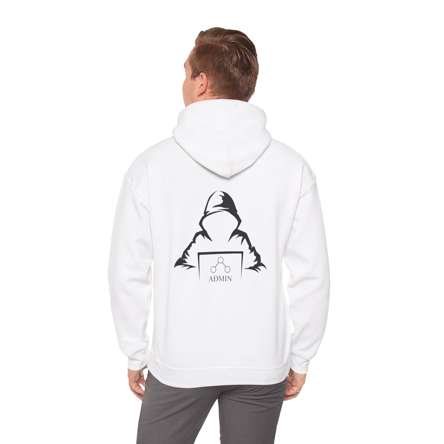 Admin PC Cotton Hoodie (white)