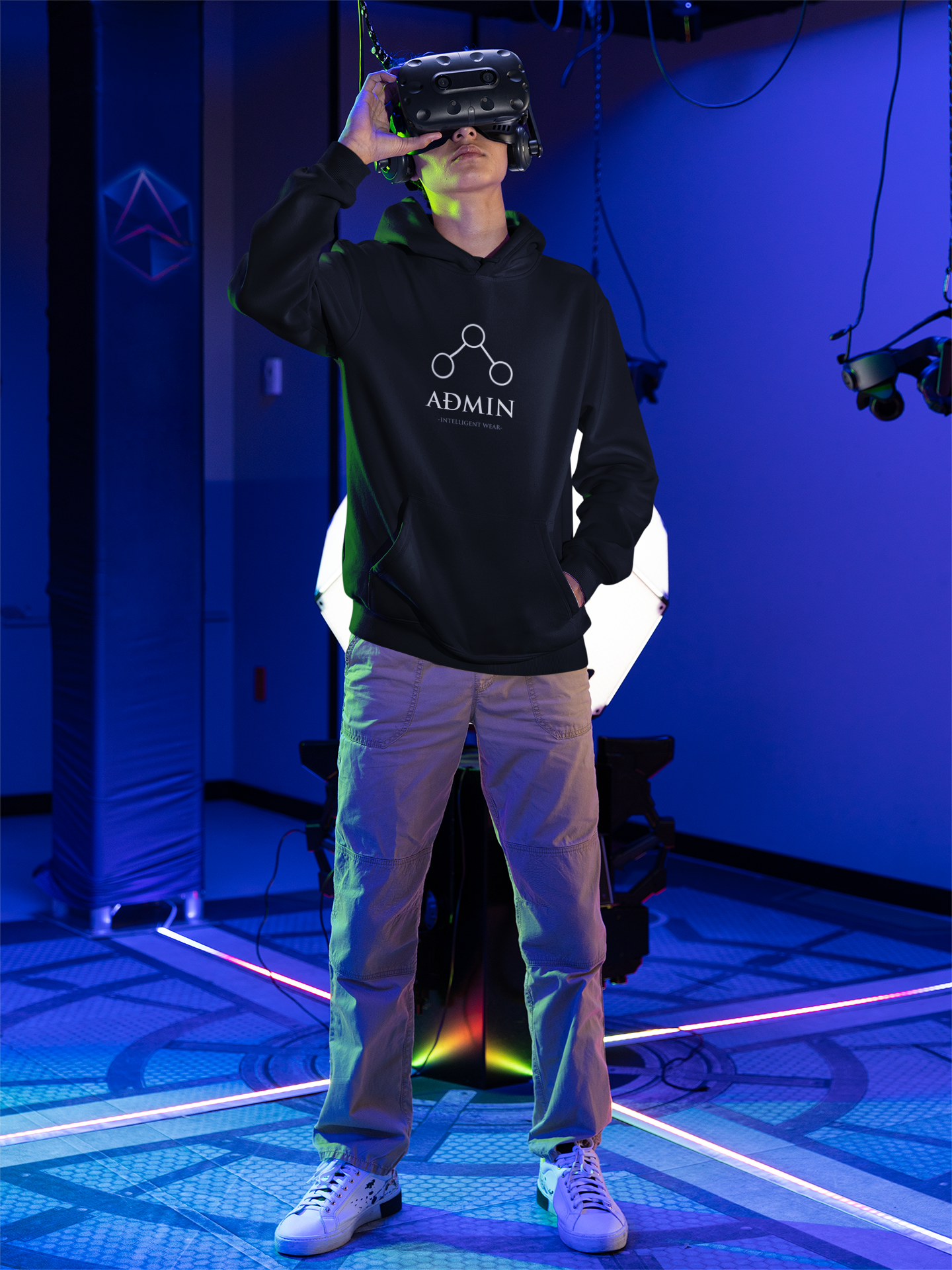 Admin PC Cotton Hoodie (black)