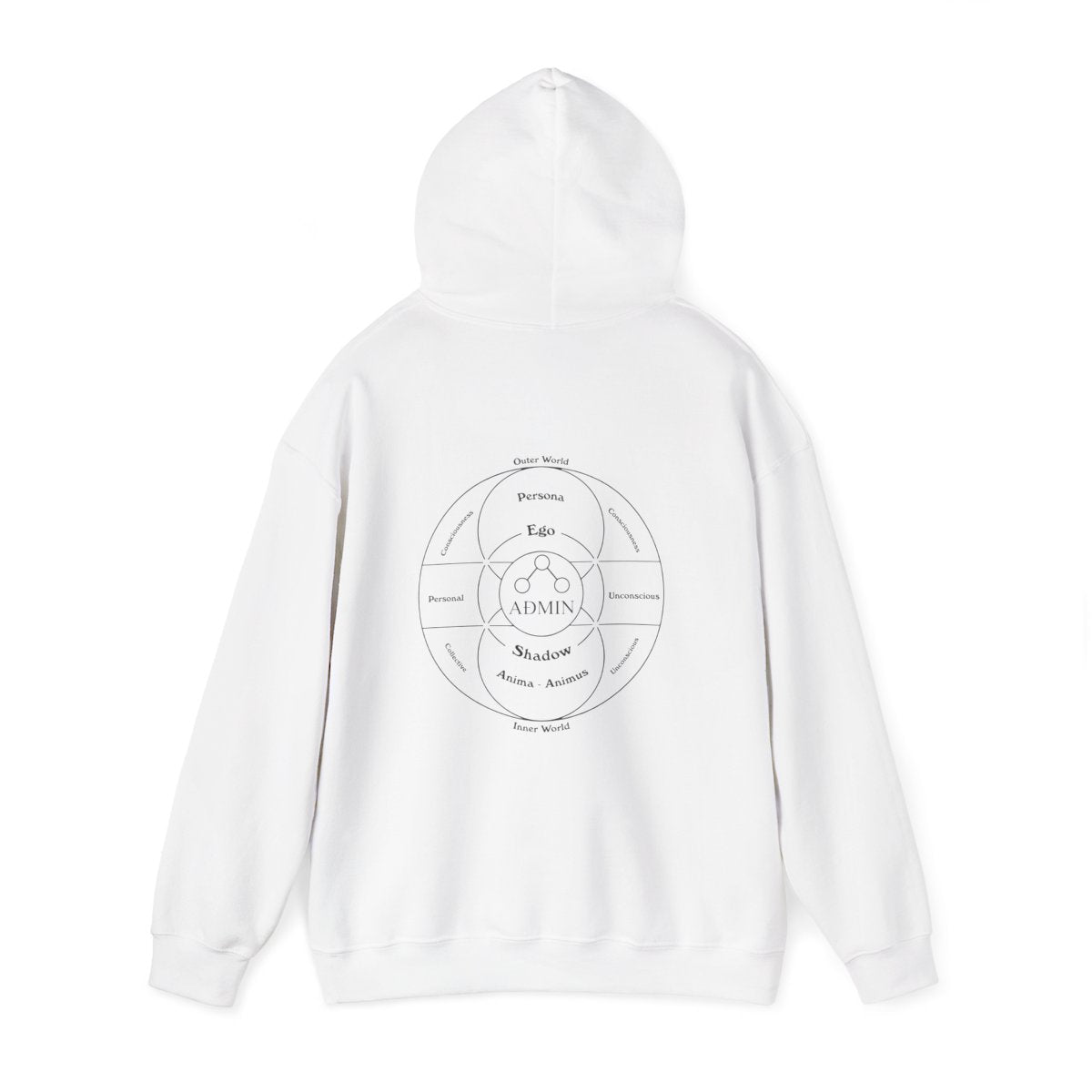 Psyche Cotton Hoodie (white)