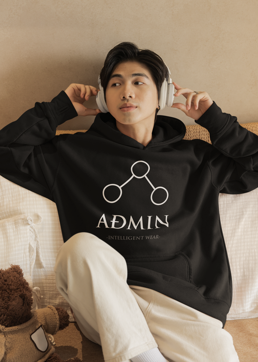 Original Black Cotton Hoodie